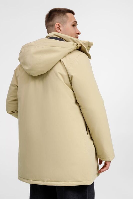 Куртка-парка унисекс Sfera, бежевая арт.20440.12