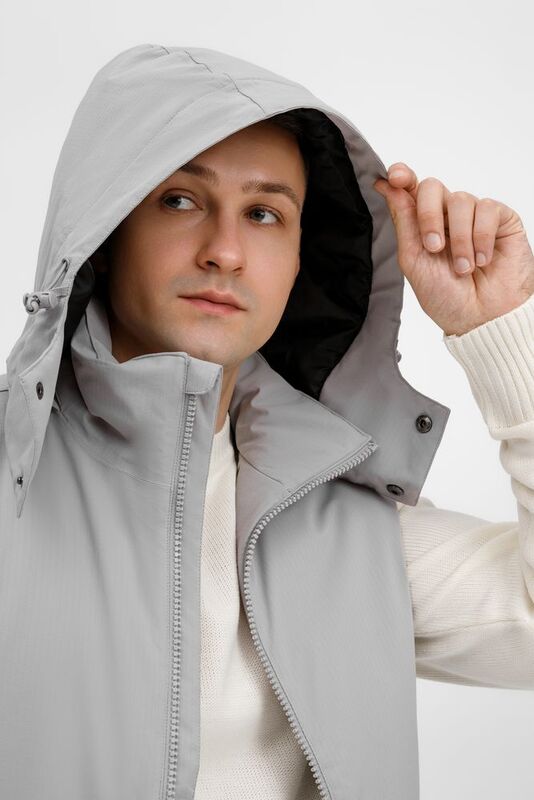 Жилет унисекс Sfera, светло-серый арт.20441.10