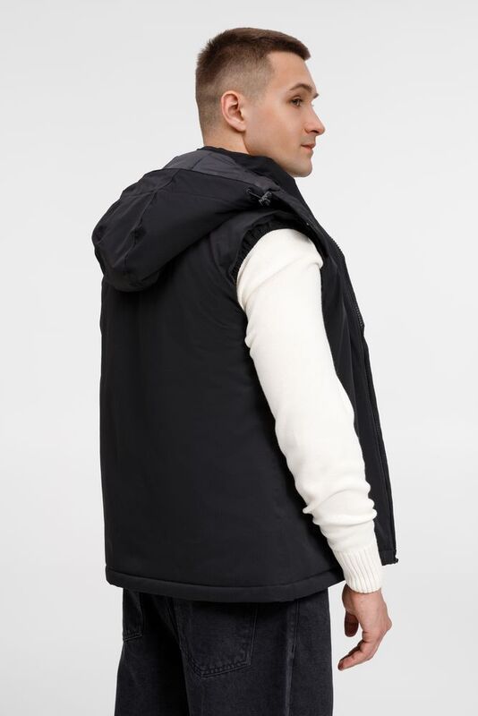 Жилет унисекс Sfera, черный арт.20441.30