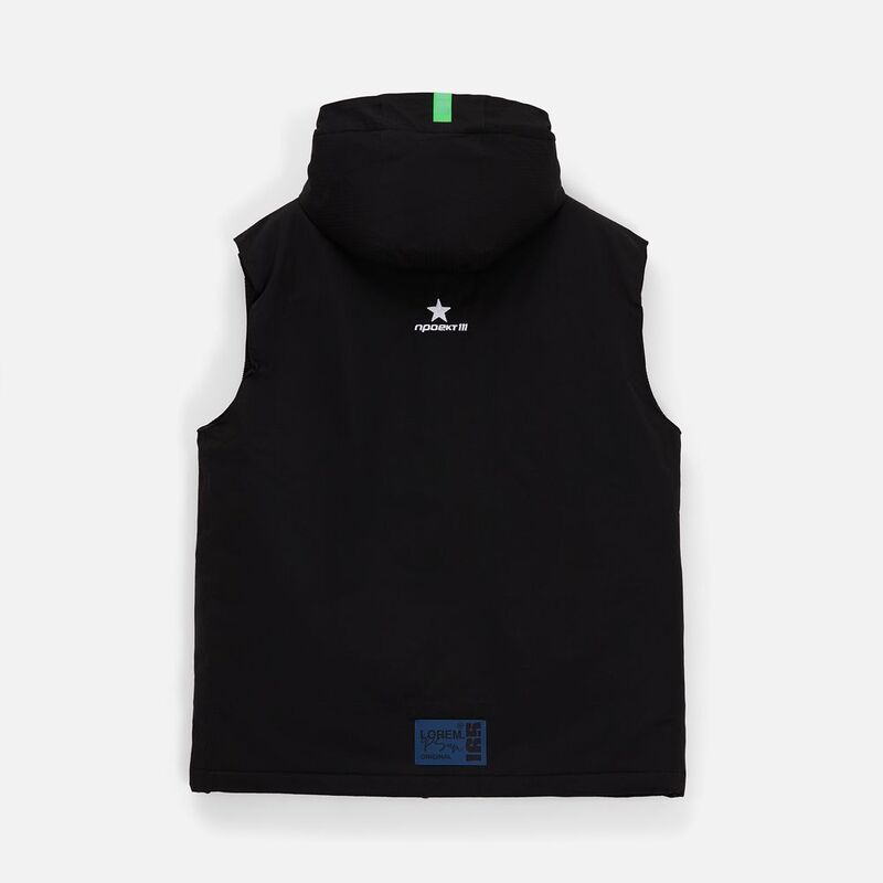 Жилет унисекс Sfera, черный арт.20441.30