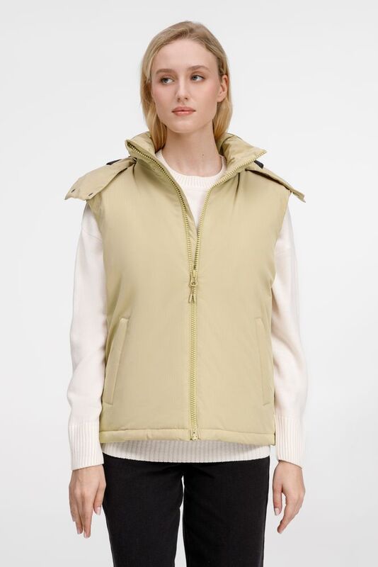 Жилет унисекс Sfera, бежевый арт.20441.12