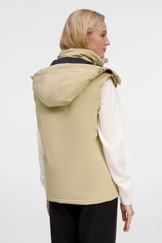 Жилет унисекс Sfera, бежевый арт.20441.12