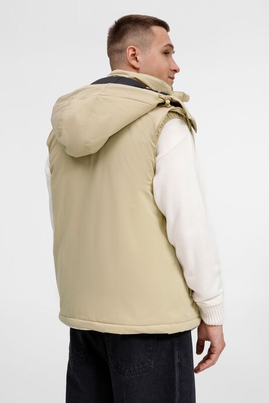 Жилет унисекс Sfera, бежевый арт.20441.12