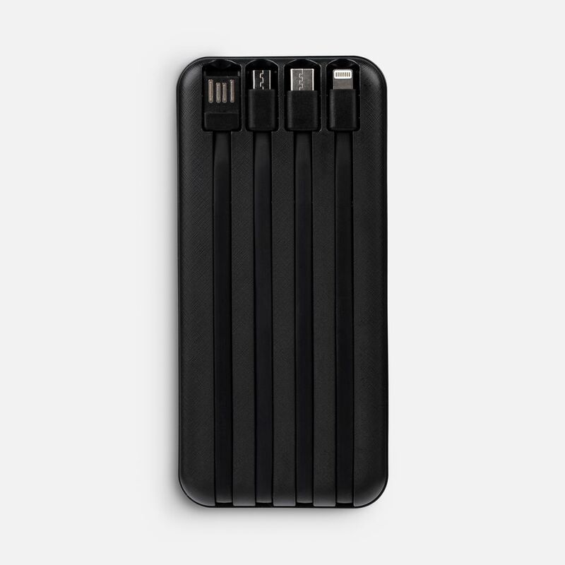 Аккумулятор Omni Qi 10000 мАч, ver.2, черный арт.22077.30