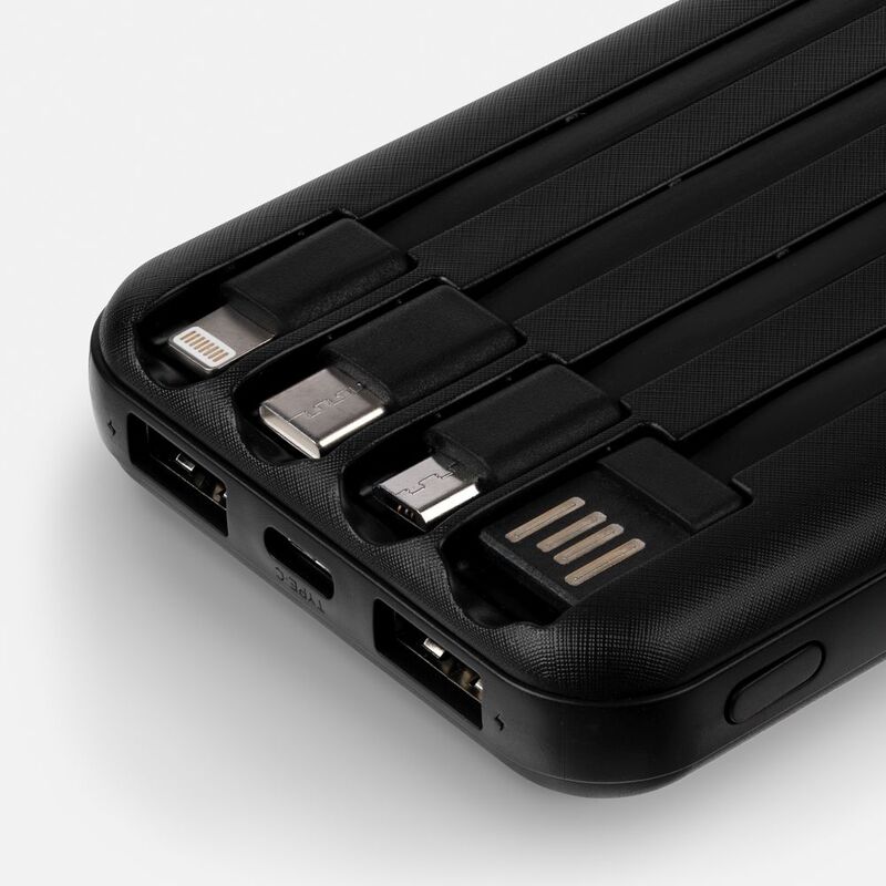 Аккумулятор Omni Qi 10000 мАч, ver.2, черный арт.22077.30