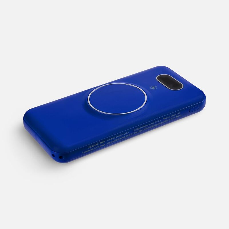 Аккумулятор Omni Qi 10000 мАч, ver.2, синий арт.22077.40