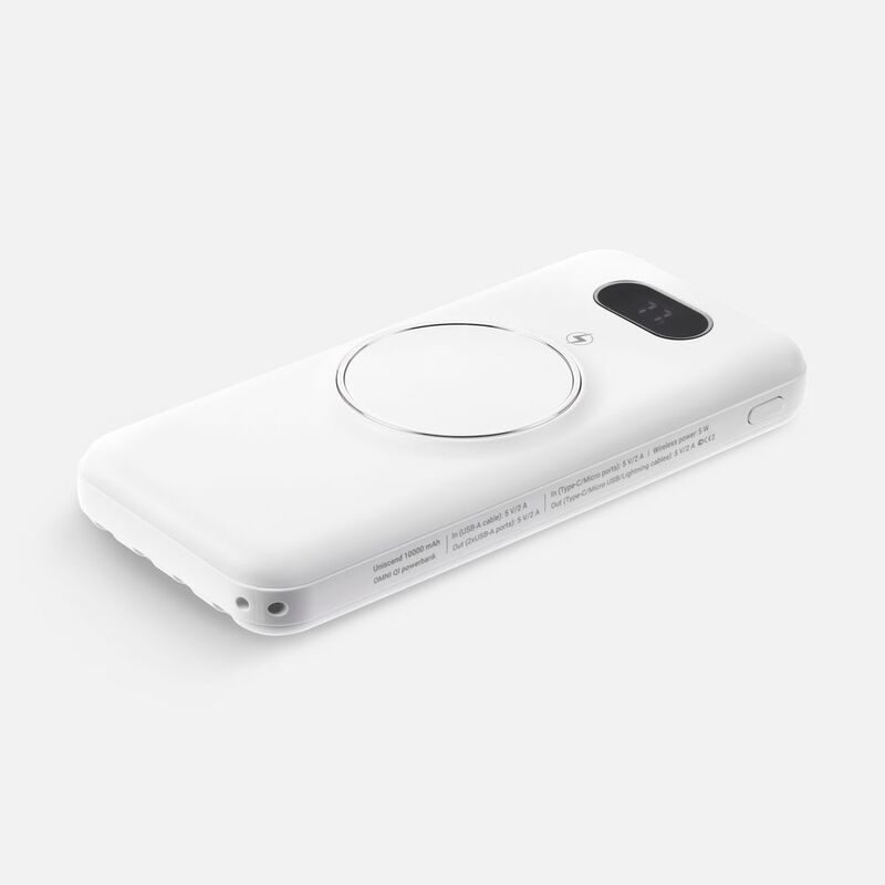 Аккумулятор Omni Qi 10000 мАч, ver.2, белый арт.22077.60