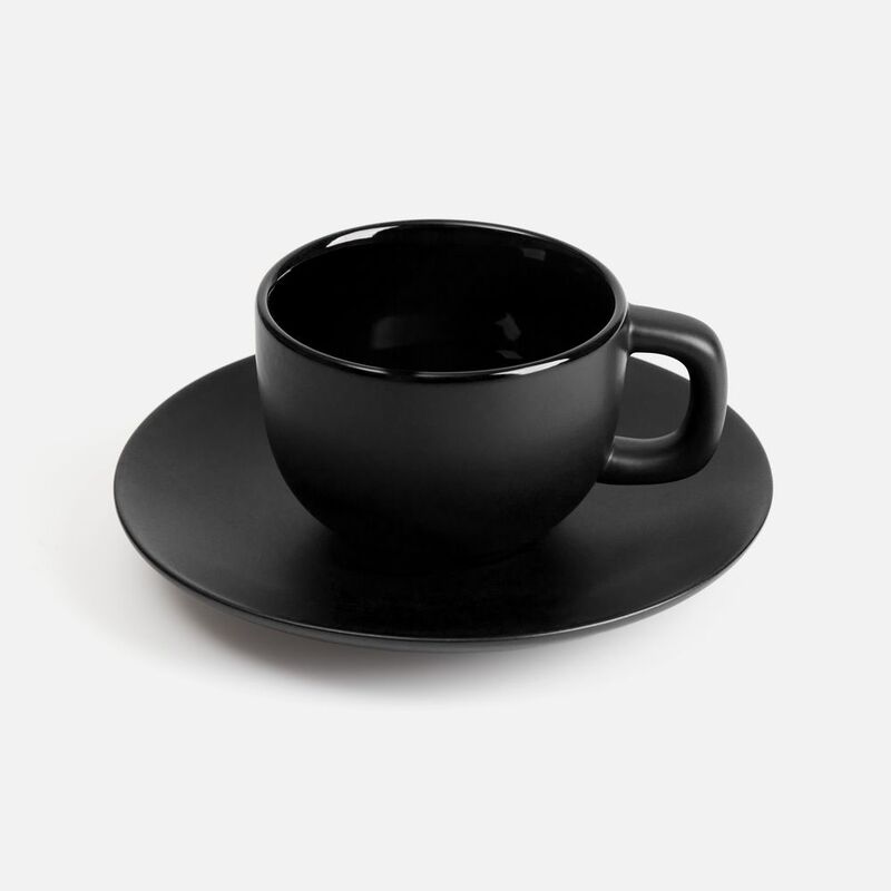 Чайная пара Stansa, черная арт.18275.30