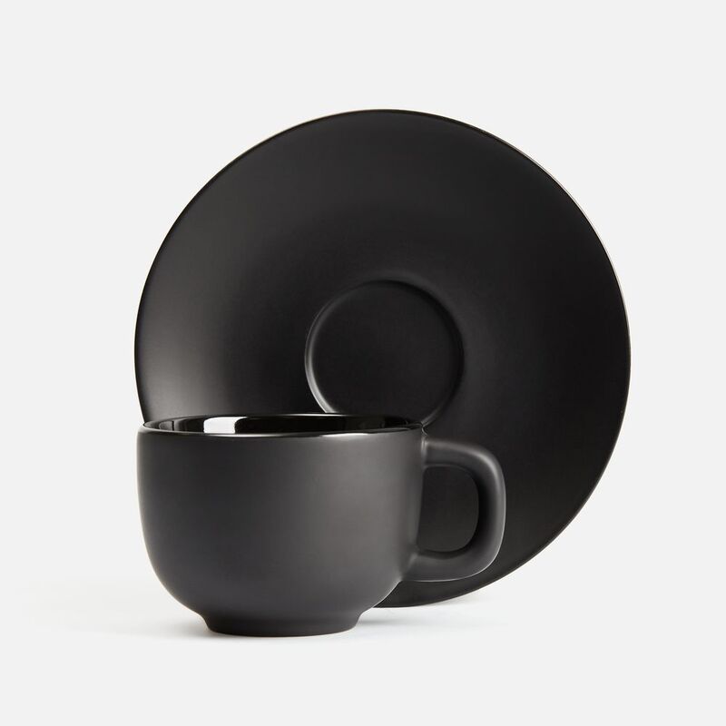 Чайная пара Stansa, черная арт.18275.30