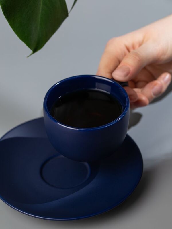 Чайная пара Stansa, темно-синяя арт.18275.43