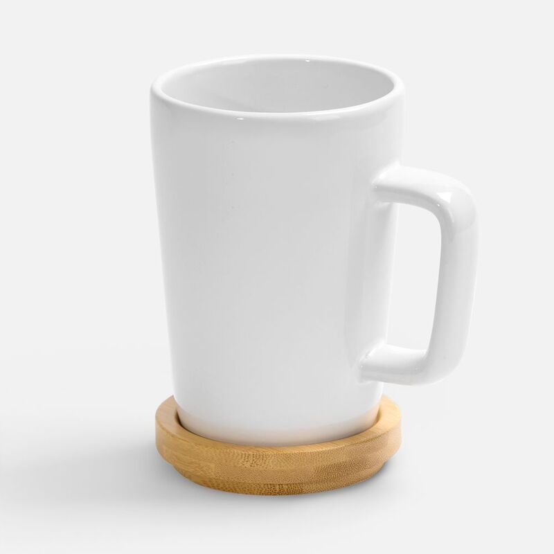 Кружка Vierra с крышкой-костером, белая арт.18277.60