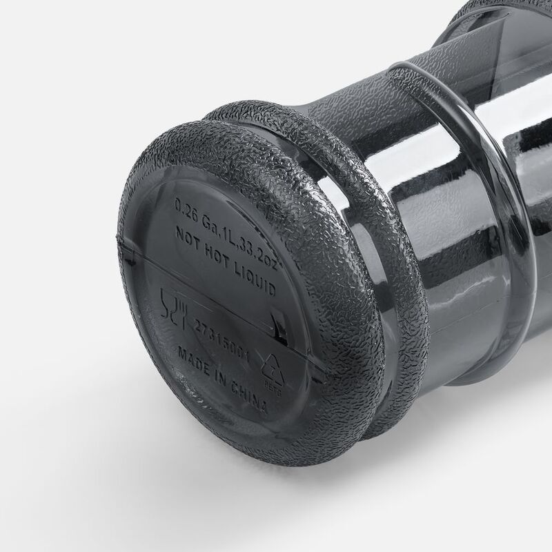 Спортивная бутылка Practice, черная арт.17493.30