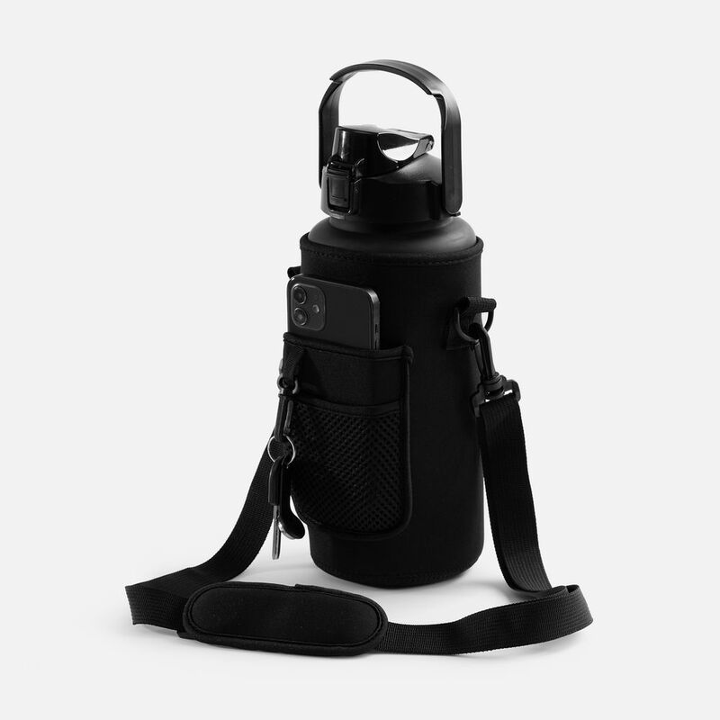 Набор спортивных бутылок Aquapack, черный арт.17494.30