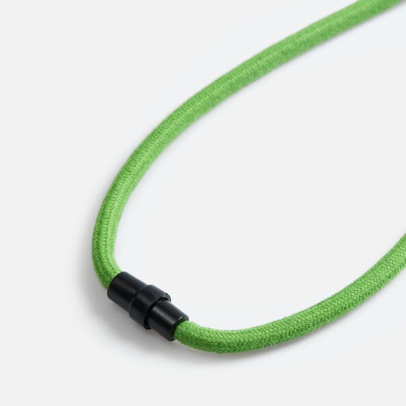 Шнурок для бейджа Tube Wood, зеленый арт.20382.90