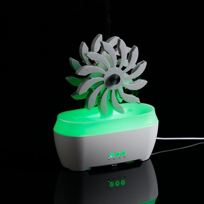 Увлажнитель-ароматизатор Steam Spin, белый с серым арт.17578.10