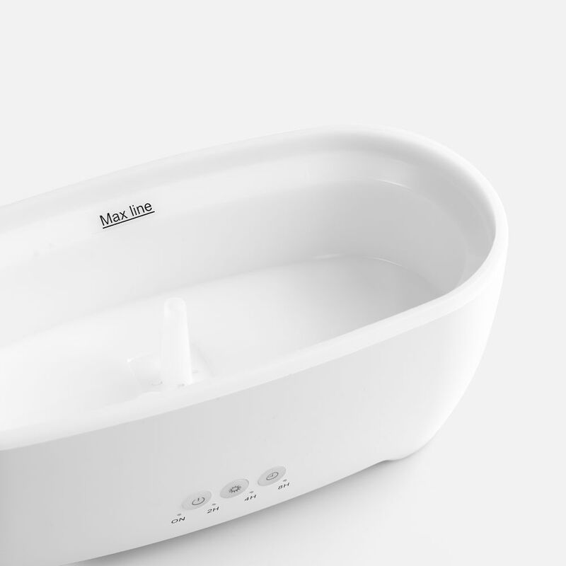 Увлажнитель-ароматизатор Steam Spin, белый с серым арт.17578.10