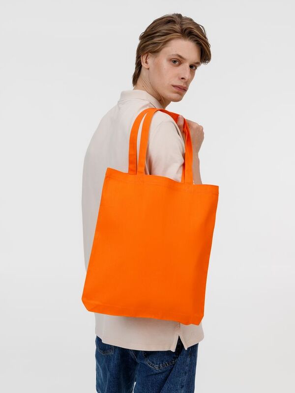 Холщовая сумка Strong 210, оранжевая арт.5253.20