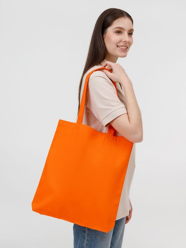 Холщовая сумка Strong 210, оранжевая арт.5253.20