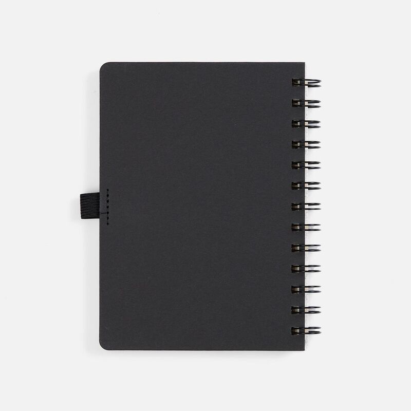 Блокнот на спирали Intrigo, белый арт.25686.60