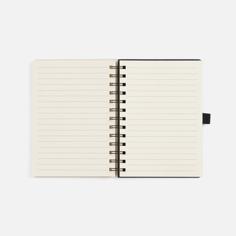 Блокнот на спирали Intrigo, белый арт.25686.60