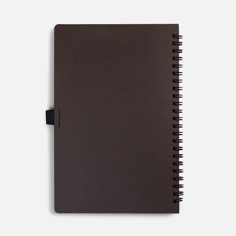 Блокнот на спирали Coffeist, коричневый арт.25687.59