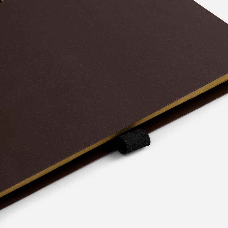 Блокнот на спирали Coffeist, коричневый арт.25687.59