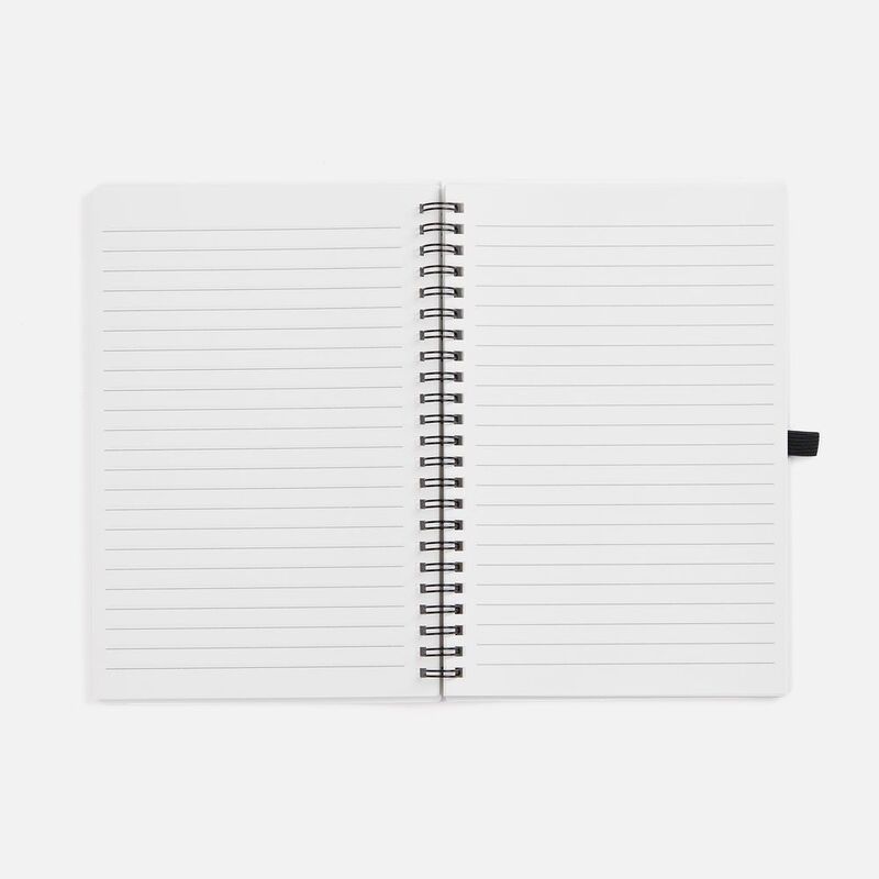 Блокнот на пружине Stone Line, белый арт.25689.60