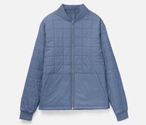 Куртка унисекс Warmbridge, синяя (джинс) арт.18306.48