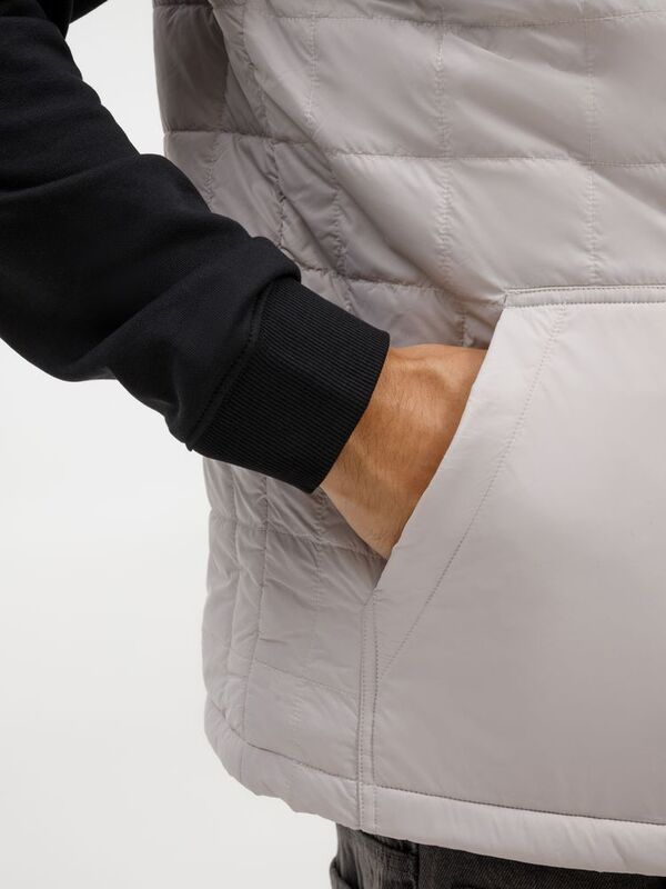 Жилет унисекс Warmbridge, светло-серый арт.18307.11