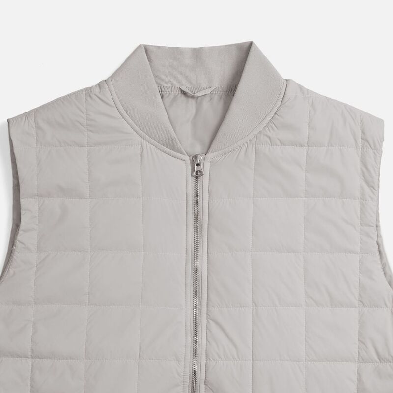 Жилет унисекс Warmbridge, светло-серый арт.18307.11