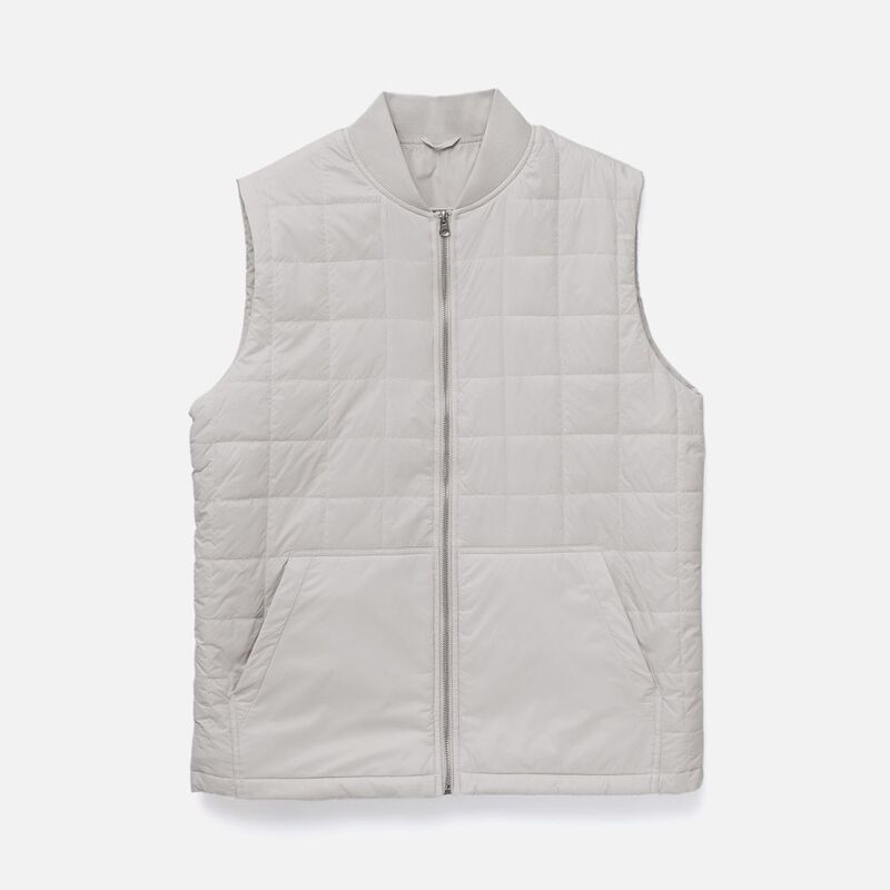 Жилет унисекс Warmbridge, светло-серый арт.18307.11