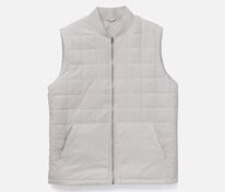 Жилет унисекс Warmbridge, светло-серый арт.18307.11