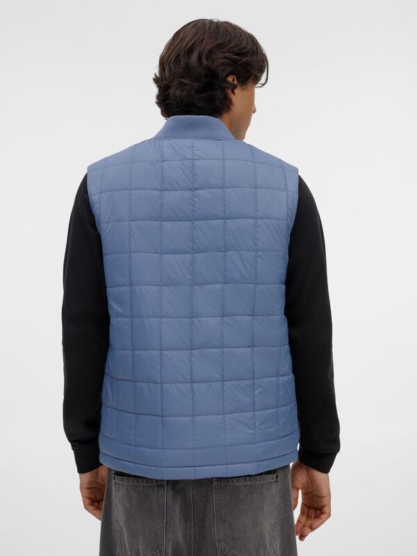 Жилет унисекс Warmbridge, синий (джинс) арт.18307.48