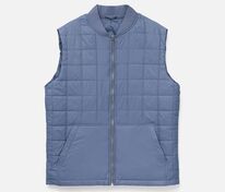 Жилет унисекс Warmbridge, синий (джинс) арт.18307.48