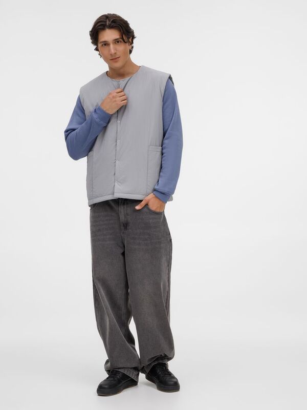 Жилет унисекс Veter, серый арт.20236.10