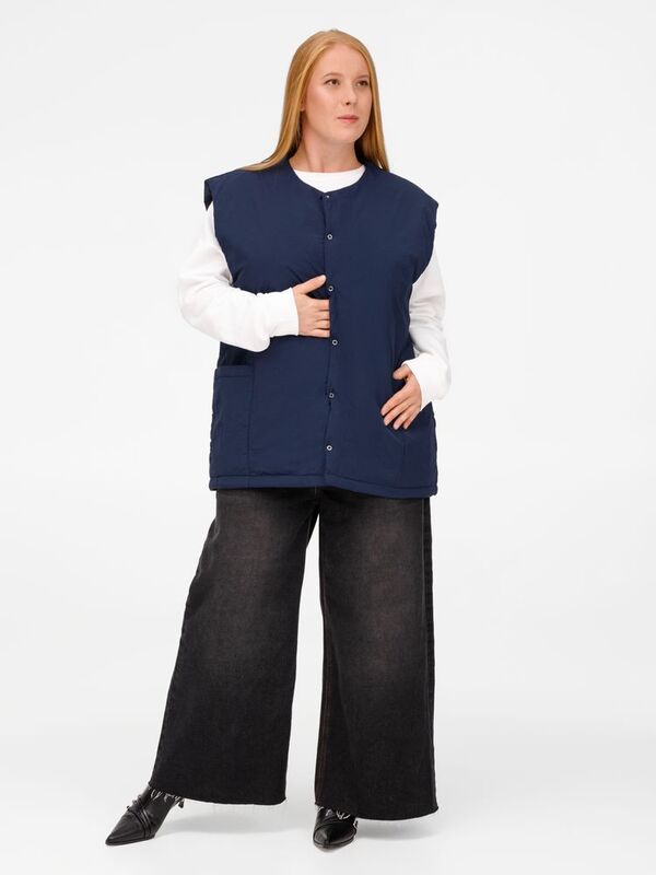 Жилет унисекс Veter, молочно-белый арт.20236.60