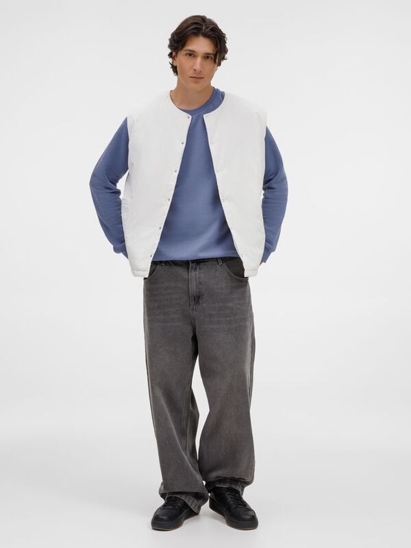 Жилет унисекс Veter, молочно-белый арт.20236.60