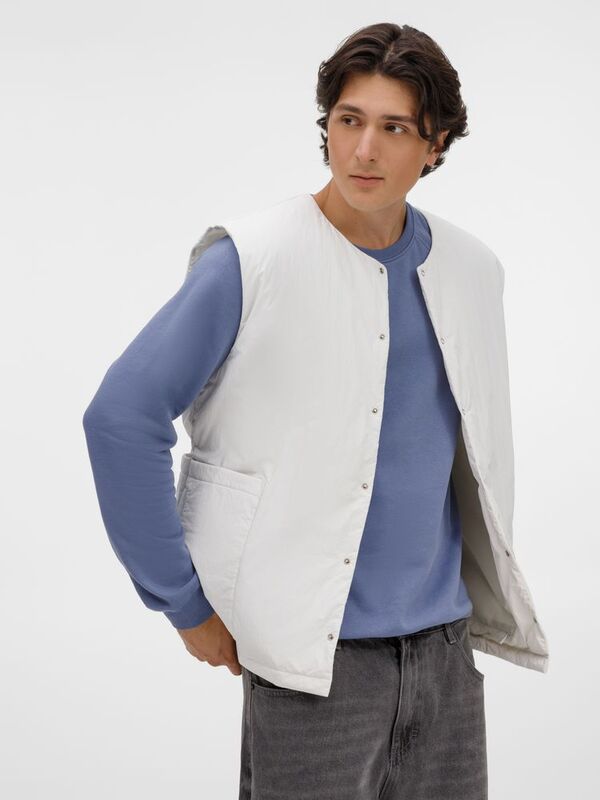 Жилет унисекс Veter, молочно-белый арт.20236.60