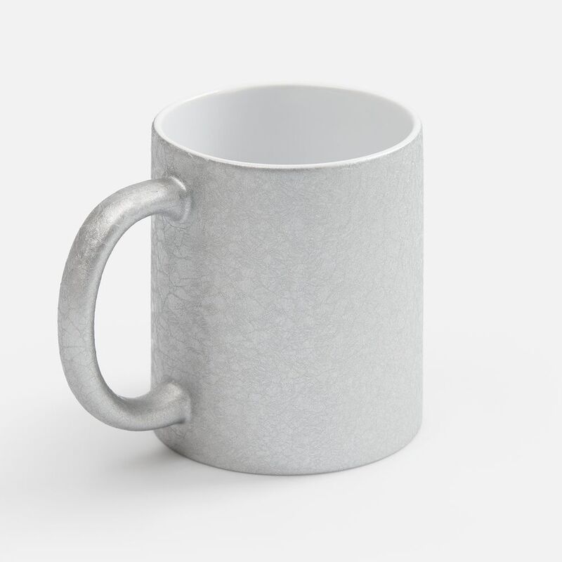 Кружка для сублимационной печати Sagredo, серебристая арт.18309.10