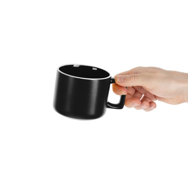 Чашка Fusion, ver.2, черная арт.18310.30