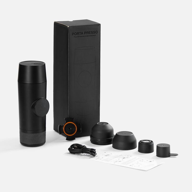 Портативная кофемашина Porta Presso, черная арт.19402.30