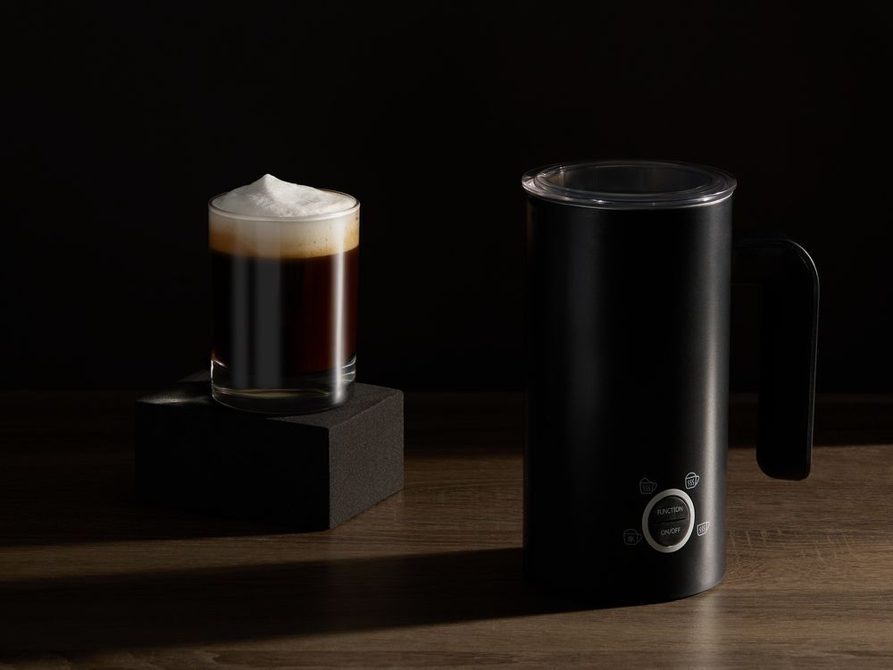 Электрический вспениватель молока Creamistry, черный арт.19403.30