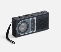 Bluetooth-колонка с радио Comradio, черная арт.17589.30
