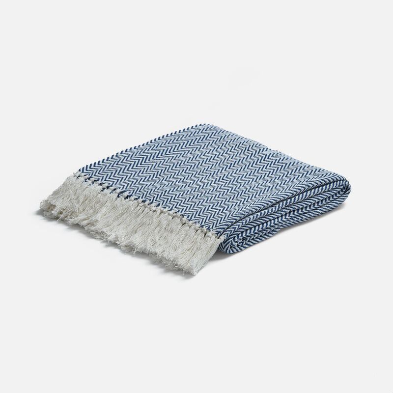 Плед Landour, синий арт.17841.40