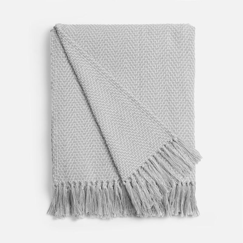 Плед Saltoro, светло-серый арт.17842.10