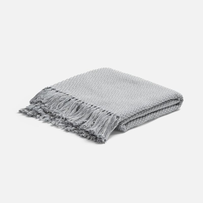 Плед Saltoro, светло-серый арт.17842.10