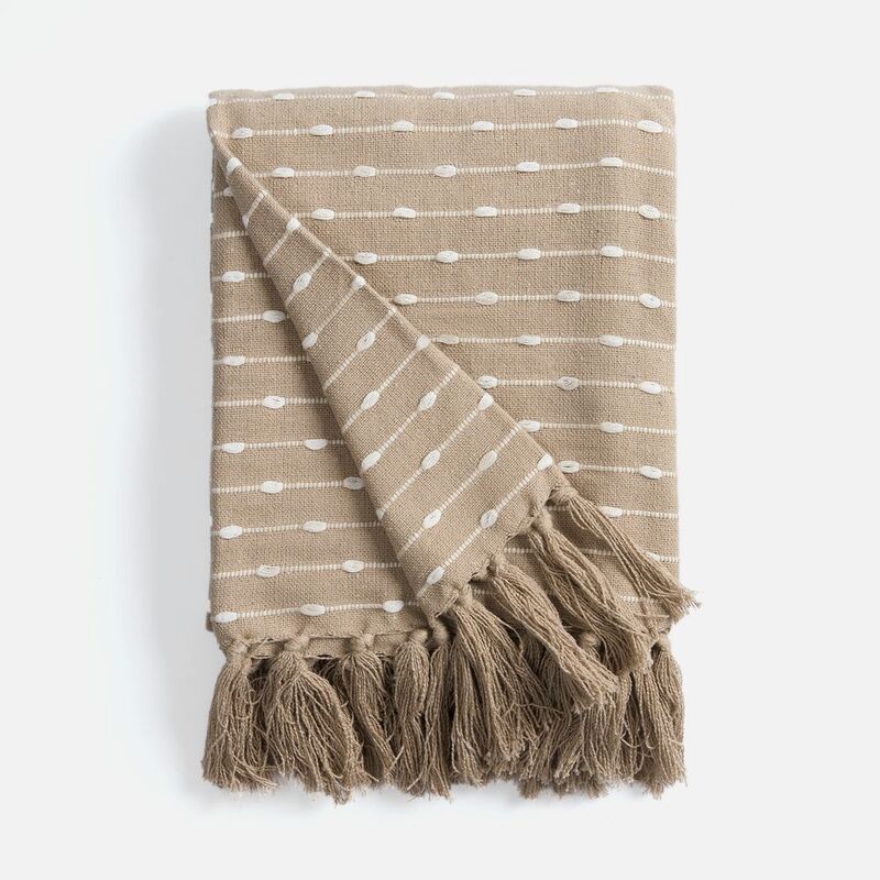 Плед Shimla, бежевый арт.17843.00