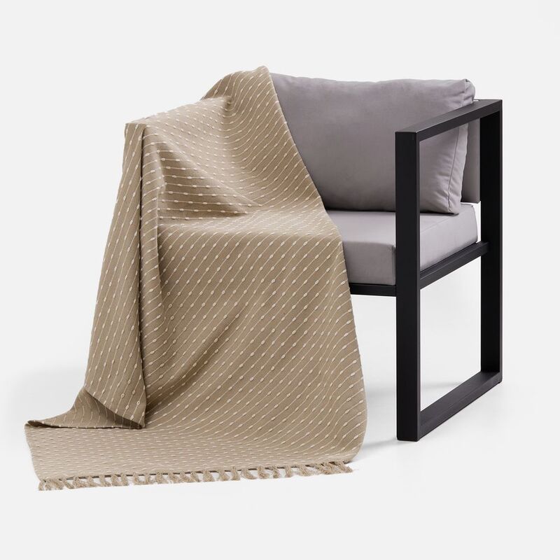 Плед Shimla, бежевый арт.17843.00