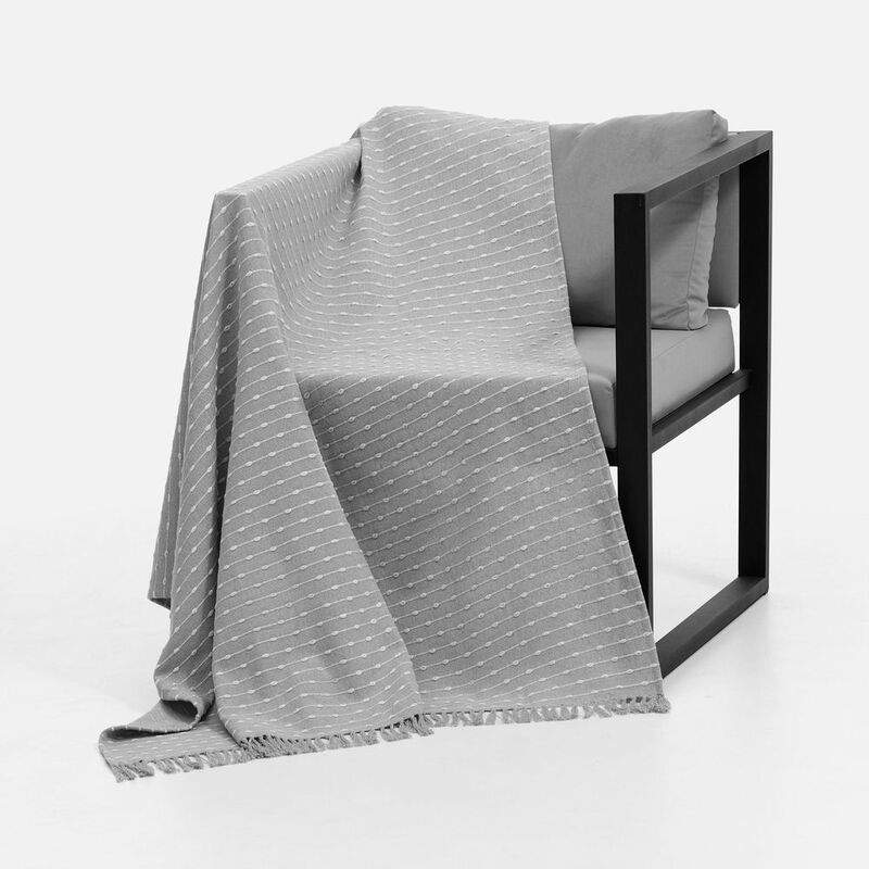 Плед Shimla, серый арт.17843.10