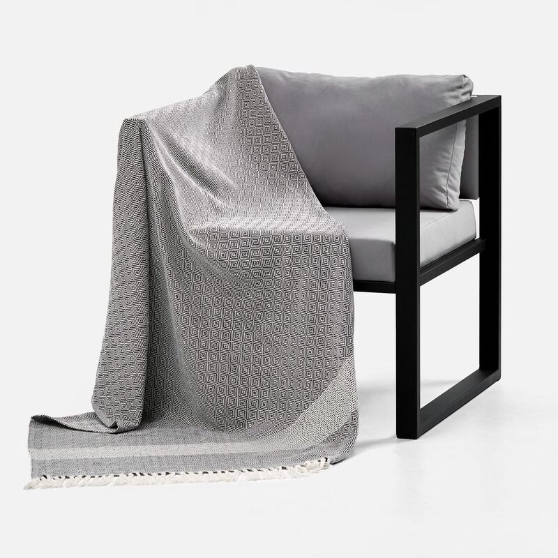 Плед Ladakh, серый арт.17844.10